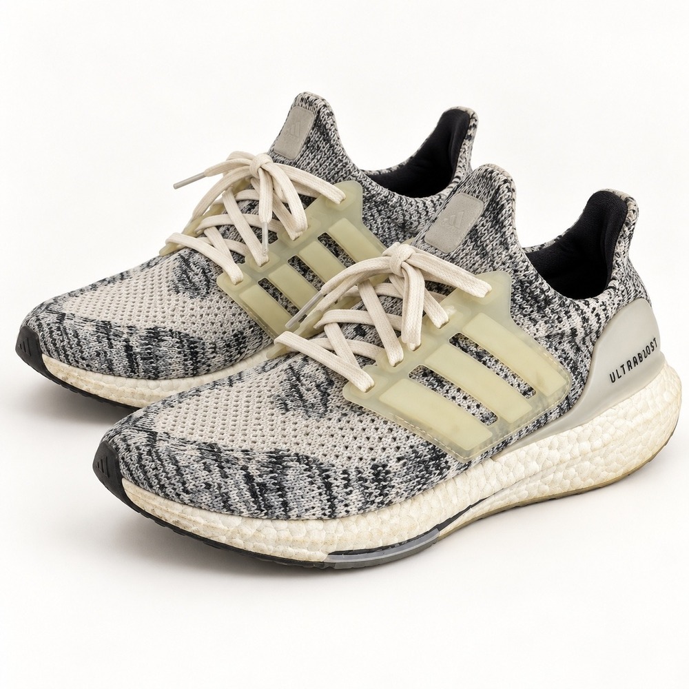 Adidas Ultraboost 21 Grey White Oreo Primeblue Running Shoes S23867 Mens